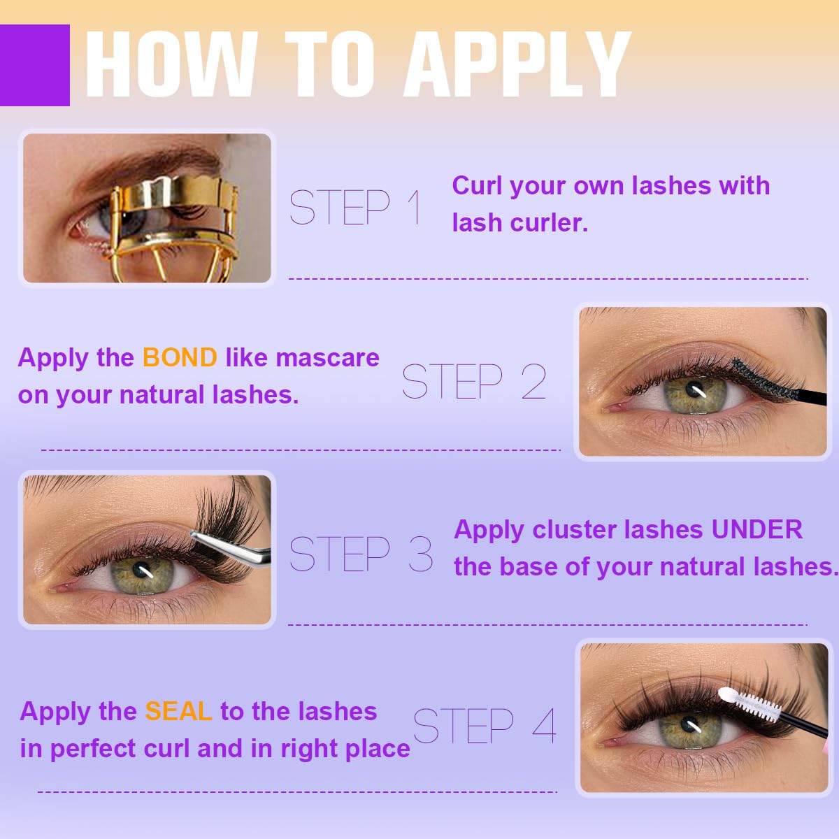 Kiromiro all-day comfort lashes with soft band and flexible wear