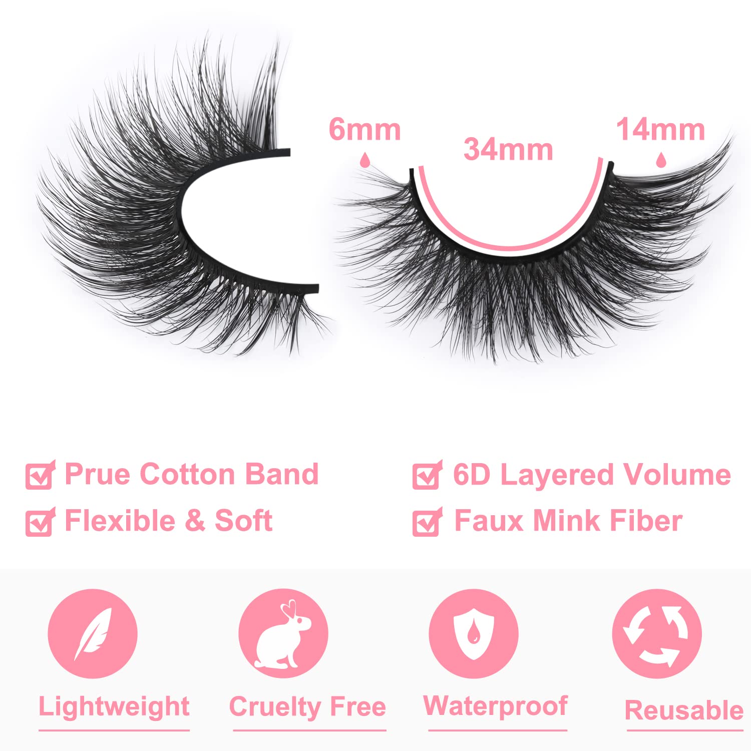 Kiromiro bande cils coton naturelle pour un port léger et durable.