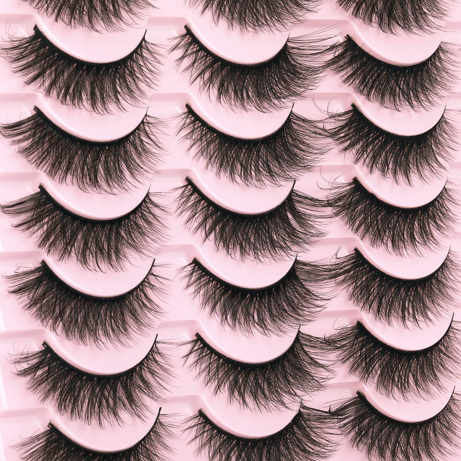 Kiromiro cils 3d croisés pour un volume discret et ouverture des yeux.