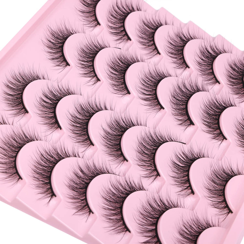 Kiromiro cils 3D croisés, volume équilibré et regard lumineux.