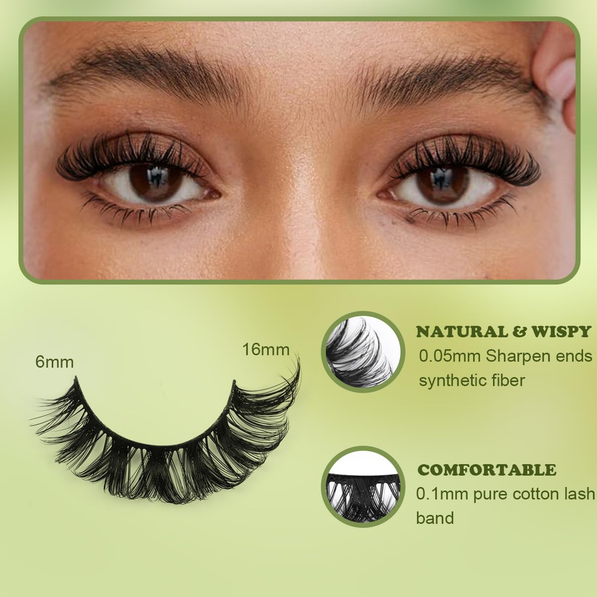 Kiromiro cils D-Curl, effet œil-chat pour agrandir visuellement le regard.