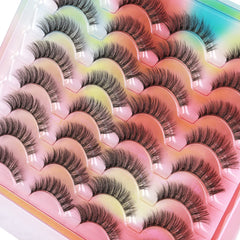 Kiromiro cils faux effet plumeux, fibres synthétiques pour un regard doux