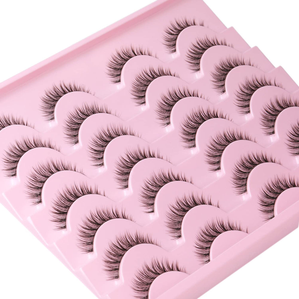 Kiromiro cils faux mink doux, rendu naturel et léger.