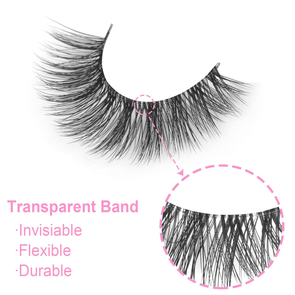 Kiromiro cils faux naturel, ligne fine qui se fond avec vos cils