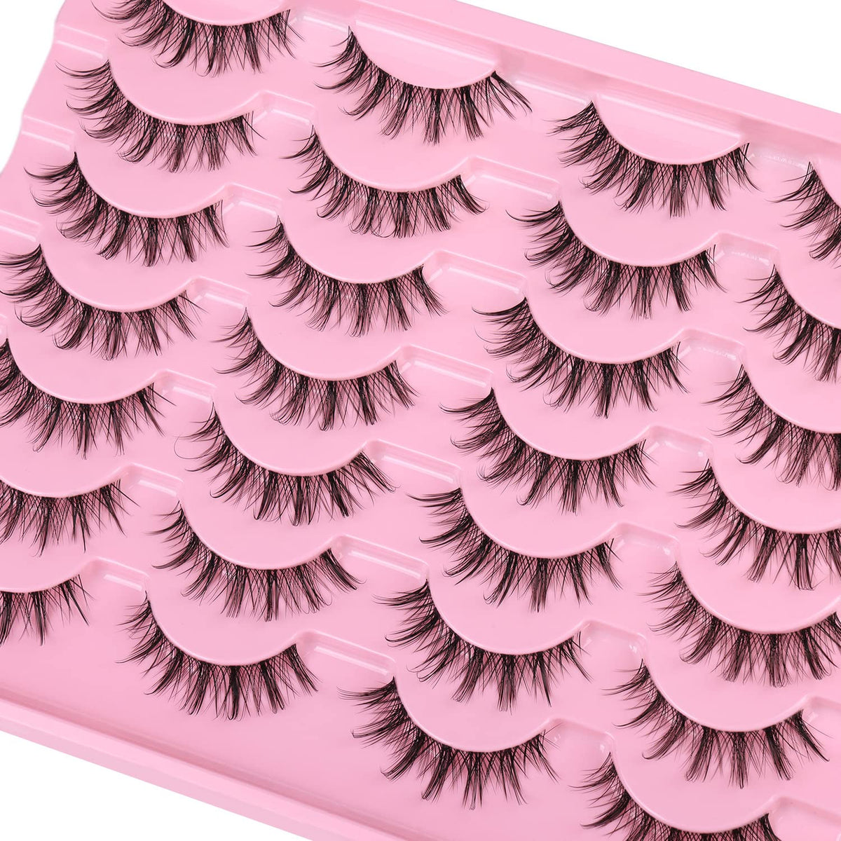 Kiromiro Cils Manga – bande claire 12mm pour un regard naturel et discret.