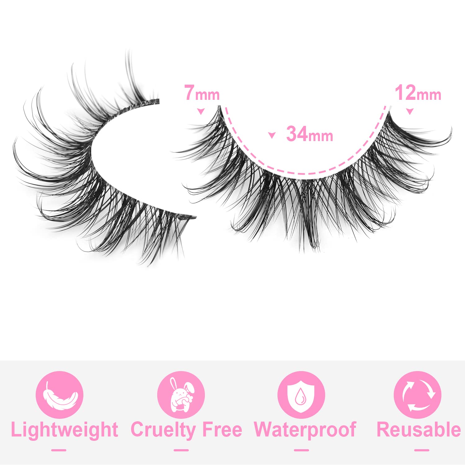 Kiromiro Cils Manga – effet plume 3D pour un regard ouvert et doux.