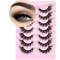 Kiromiro Mink Cils: lignes filantes 18 mm pour un rendu volumineux durable.