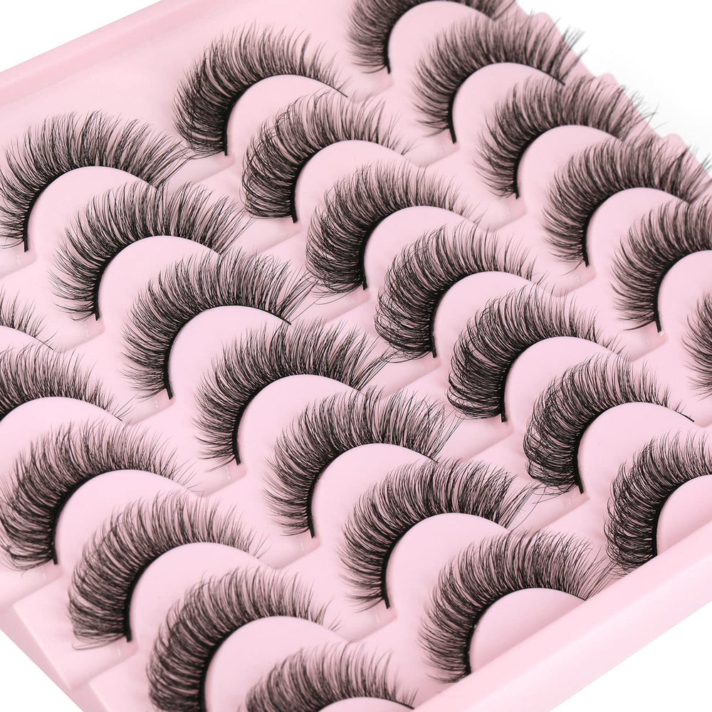 Kiromiro cils mink wispy 14mm pour un regard naturel et lumineux