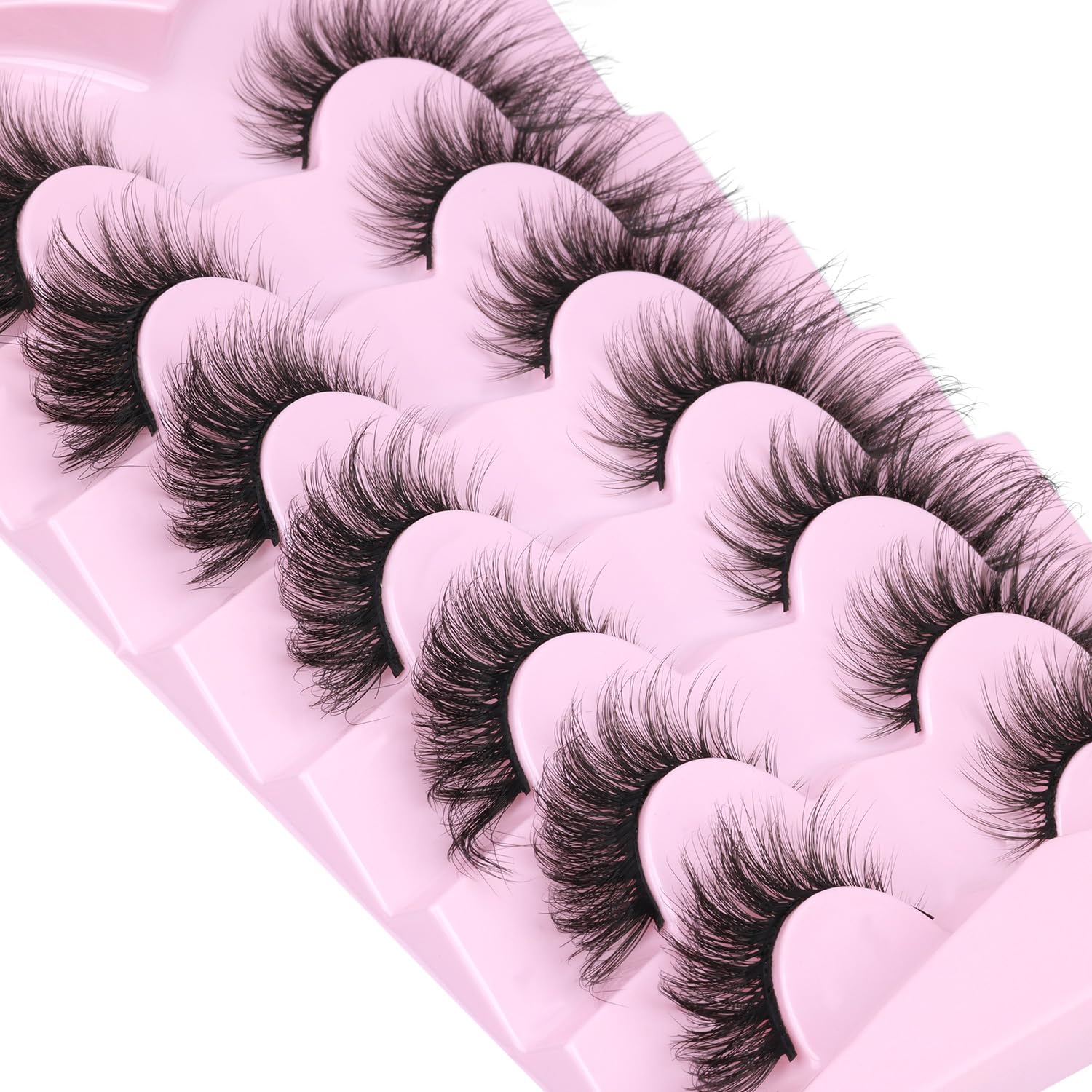 Kiromiro cils pack 7 paires pour varier les looks sans effort.