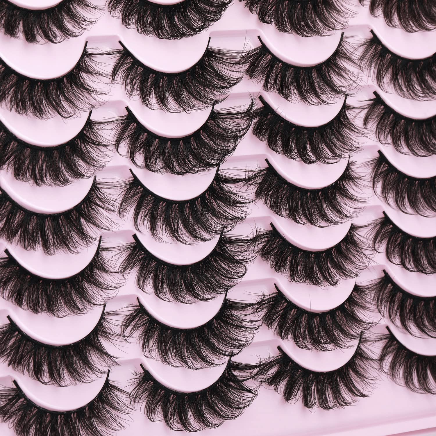 Kiromiro faux cils réutilisables 5 à 10 fois, valeur durable.