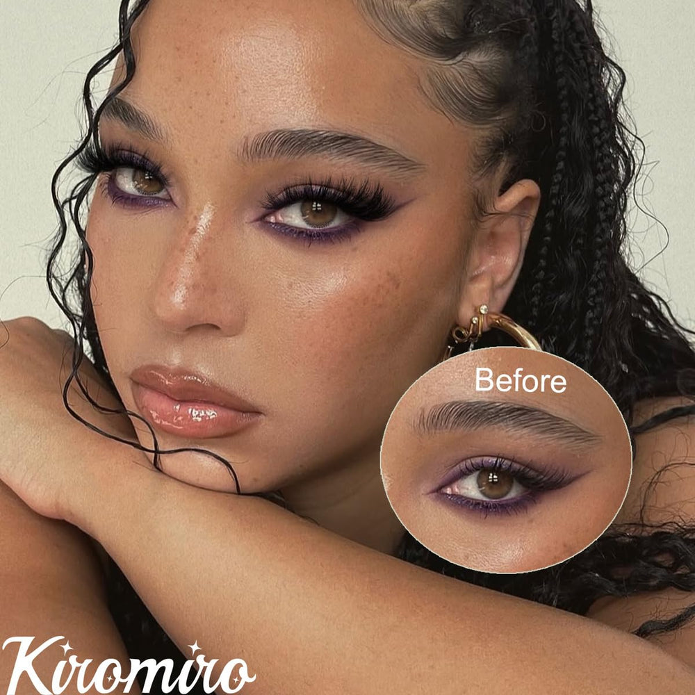 Kiromiro cils synthétiques 18mm, regard oeil-chat, réutilisables et durables pour plusieurs sessions