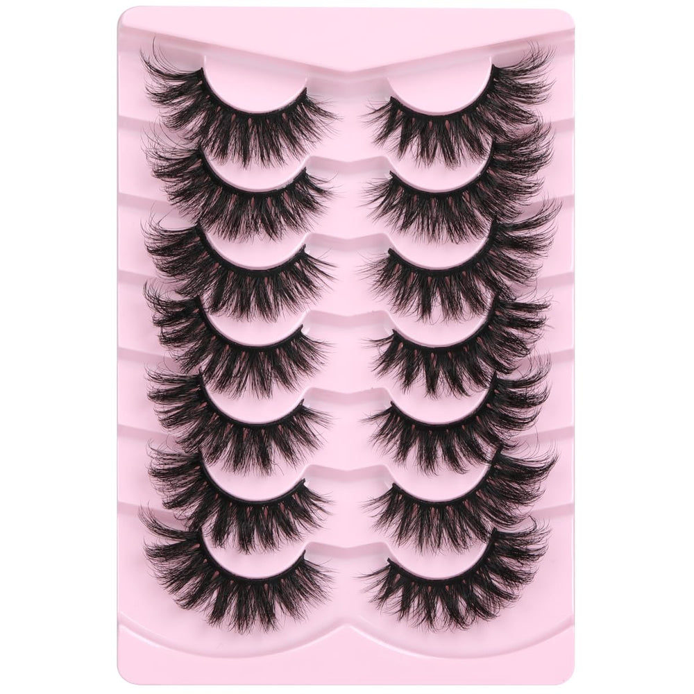 Kiromiro cils synthétiques 18mm, regard oeil-chat, parfait pour passer du jour au soir