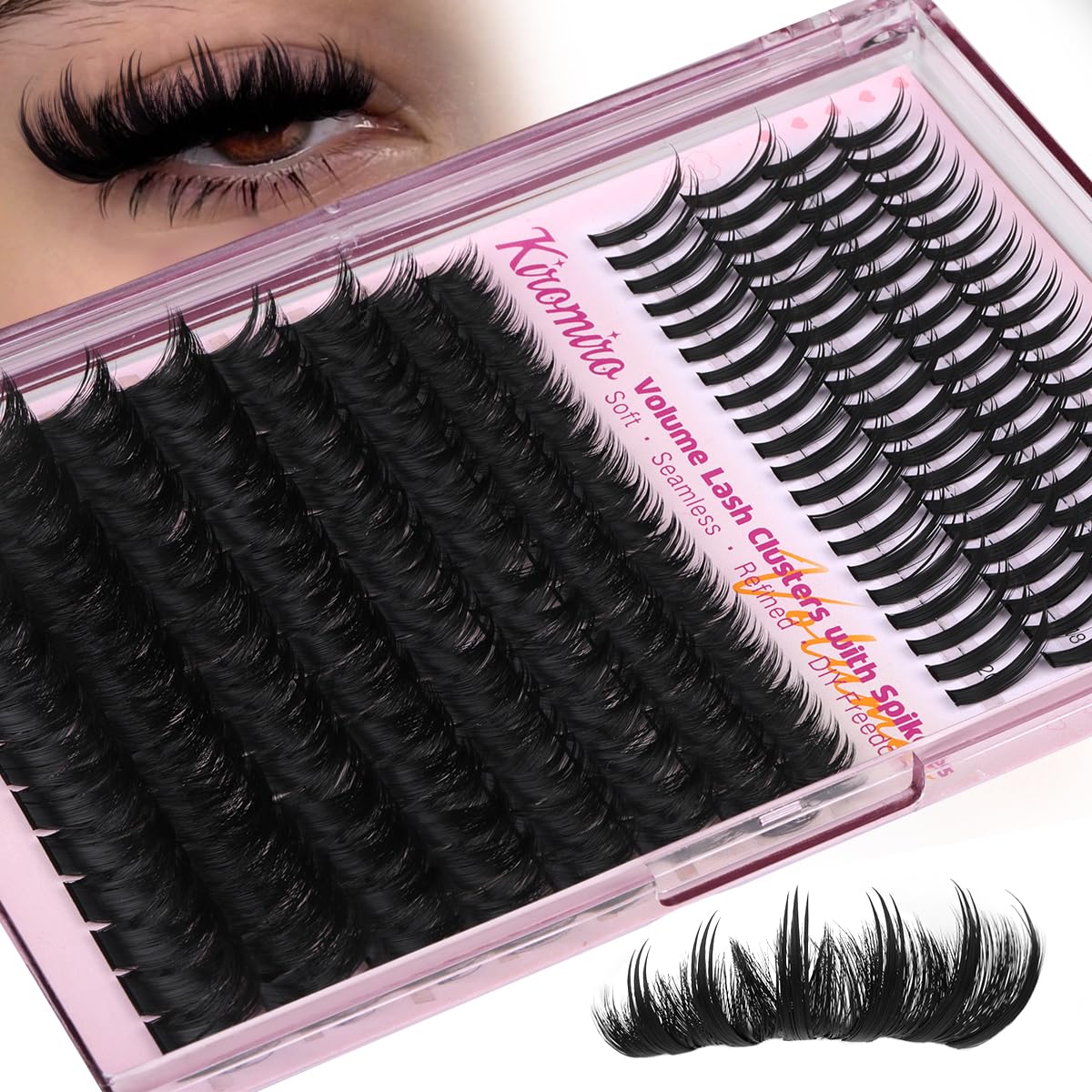 Kiromiro Clusters Cils Duveteux Pointes : texture riche pour un regard volumineux