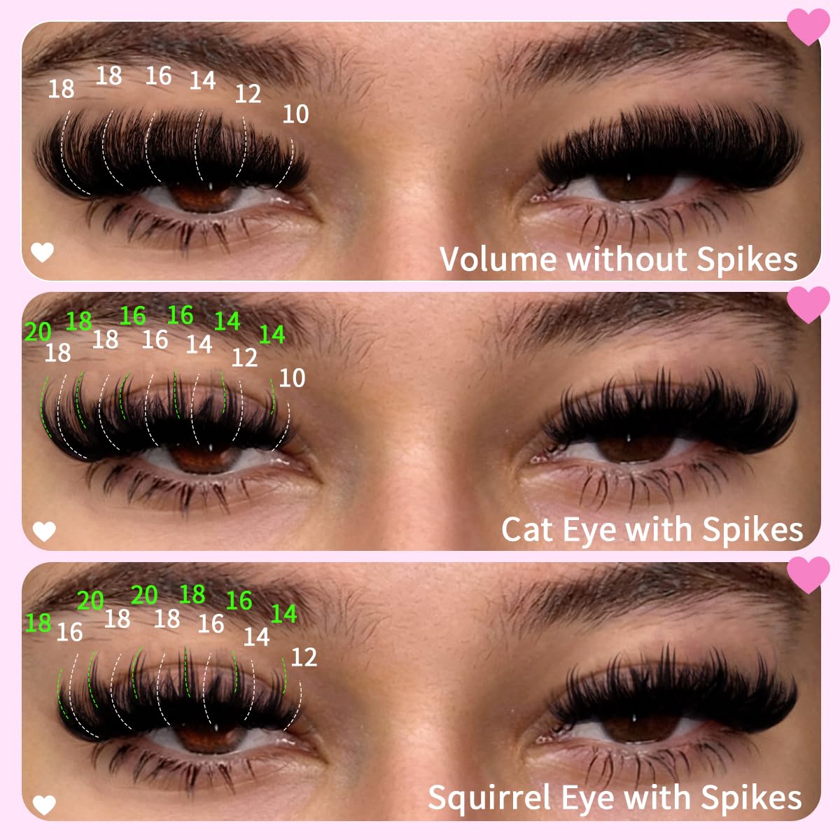 Kiromiro Clusters Cils Volume 10-18mm : volume modulable pour un effet éthéré