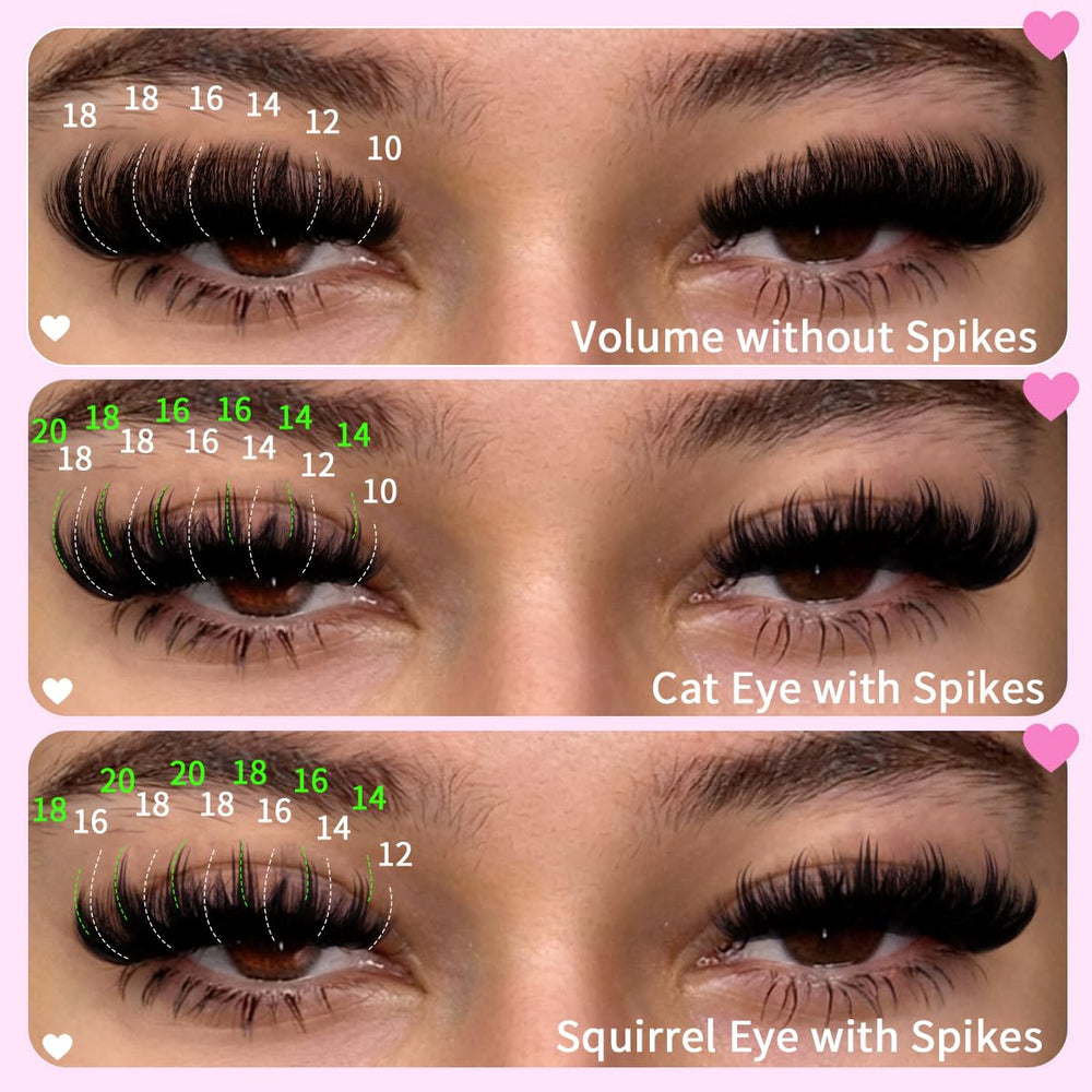 Kiromiro Clusters Cils Volume 10-18mm : volume modulable pour un effet éthéré