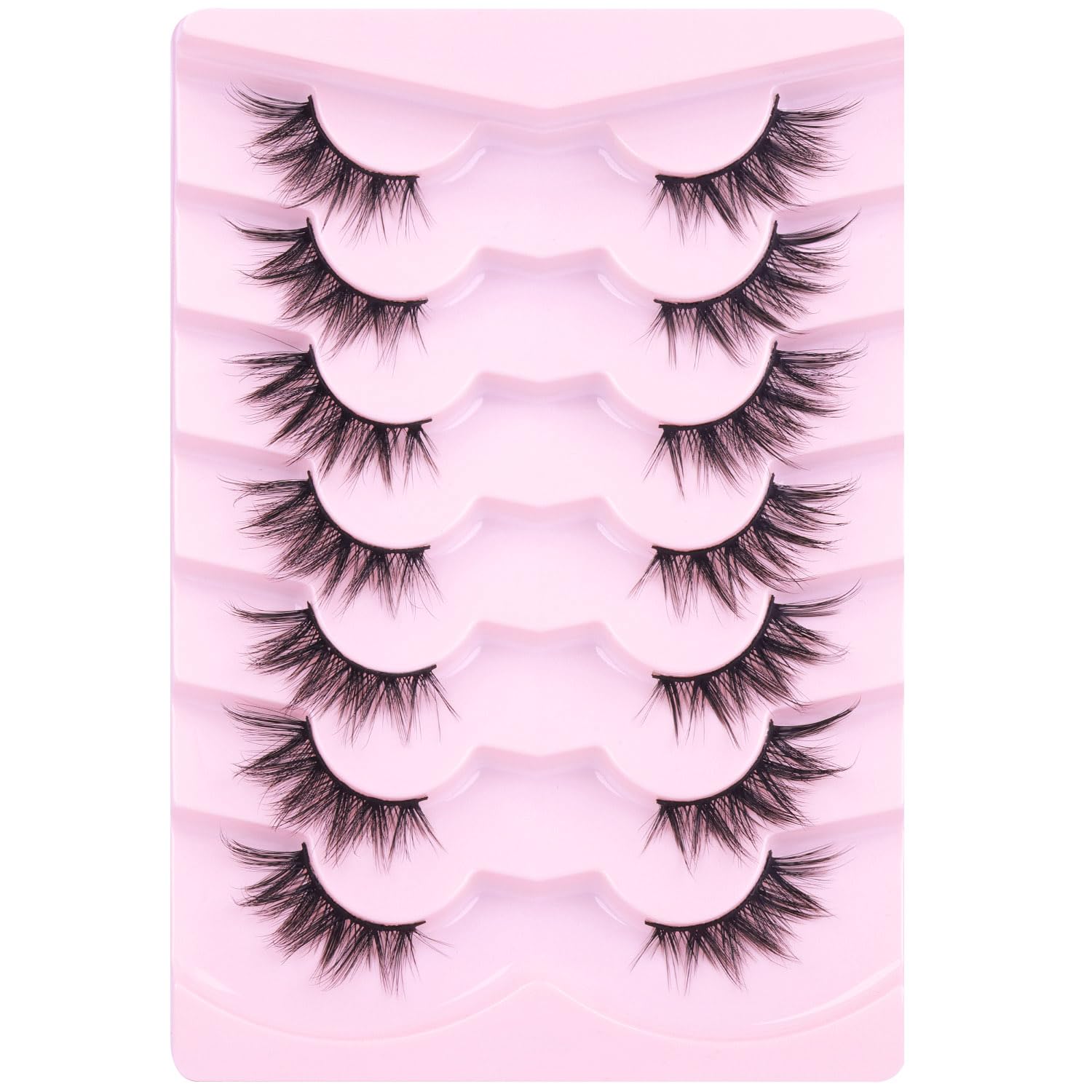 Kiromiro faux mink 3D volume, effet volumineux et léger.