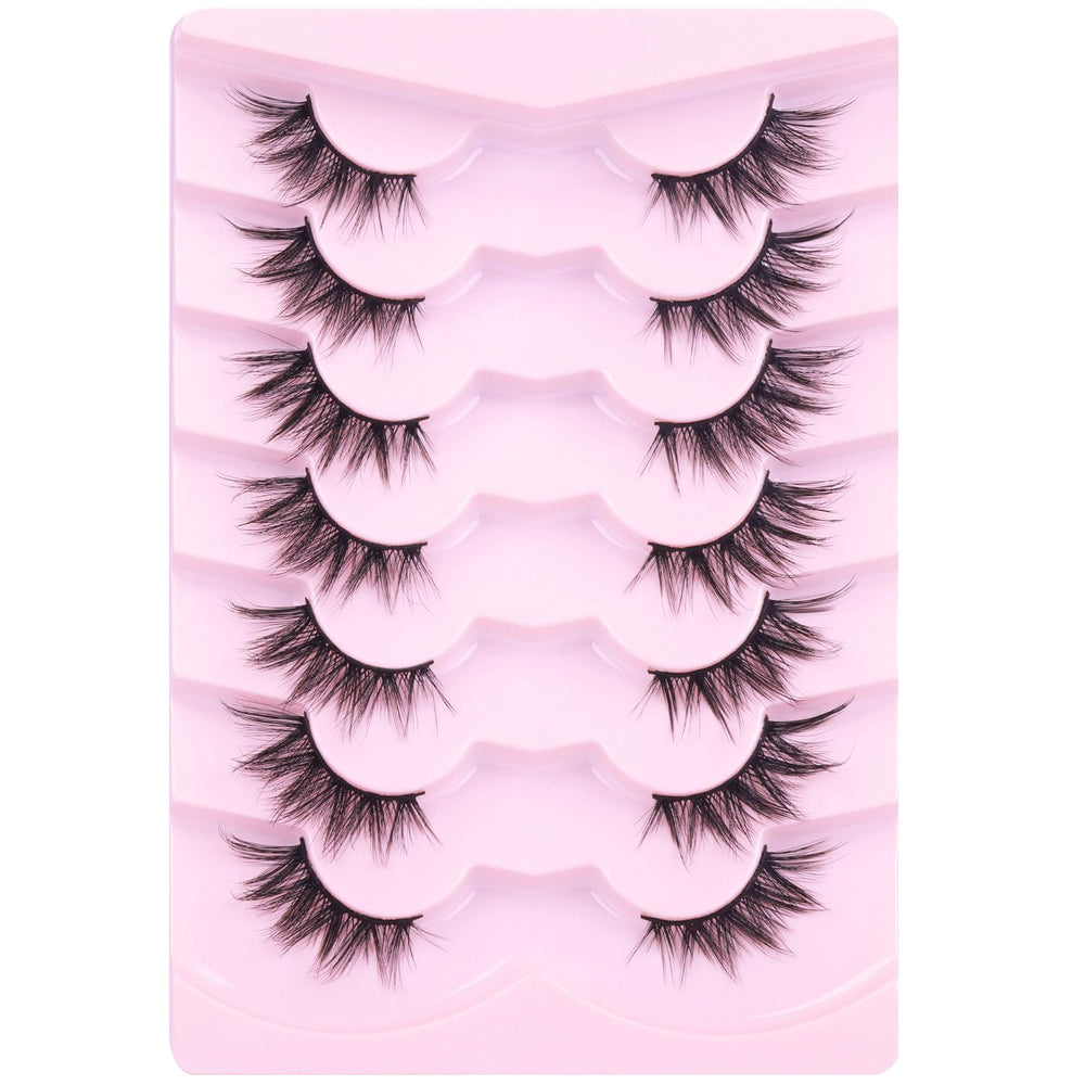Kiromiro faux mink 3D volume, effet volumineux et léger.