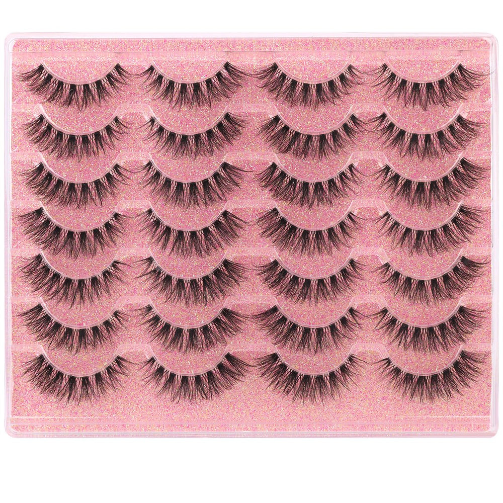 Kiromiro faux mink, fil doux, effet wispy durable
