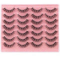 Kiromiro faux mink, fil doux, effet wispy durable