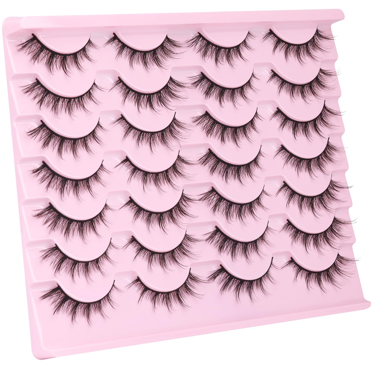 Kiromiro pack 14 paires pour un look naturel rapide.