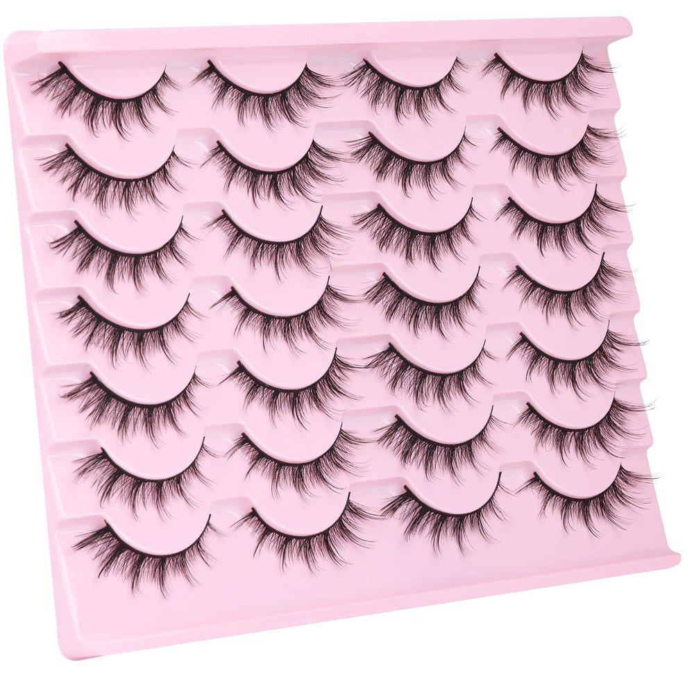 Kiromiro pack 14 paires pour un look naturel rapide.