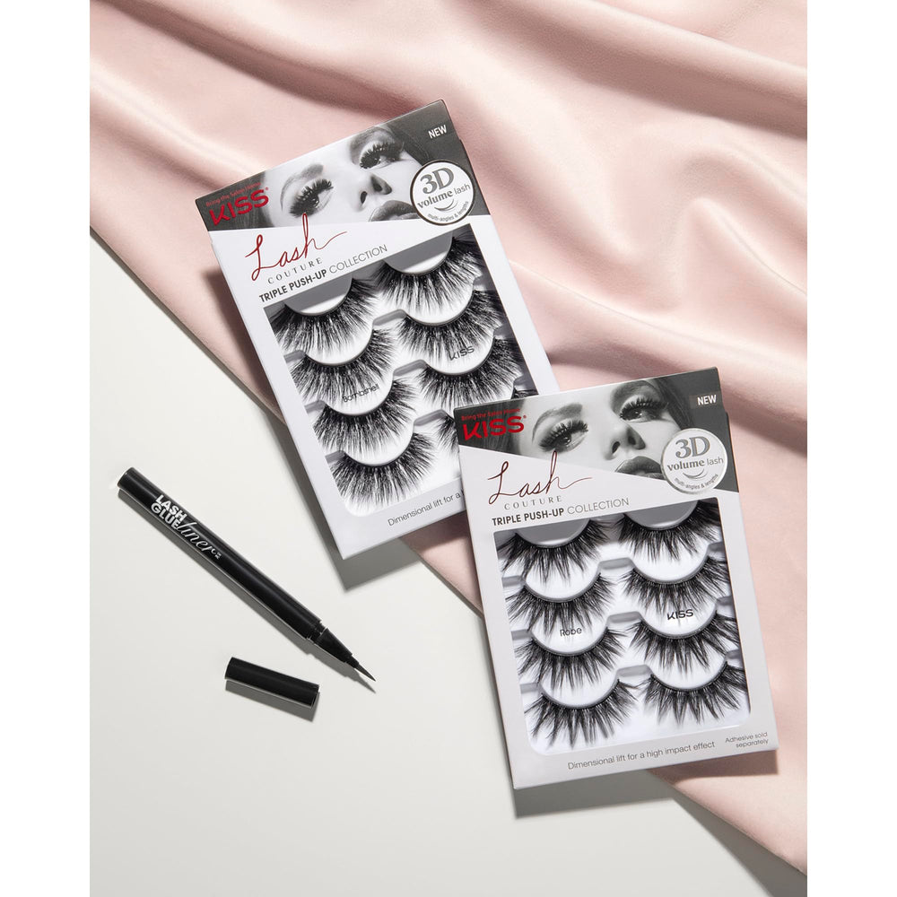Apparence glamour rapide grâce aux cils Kiss