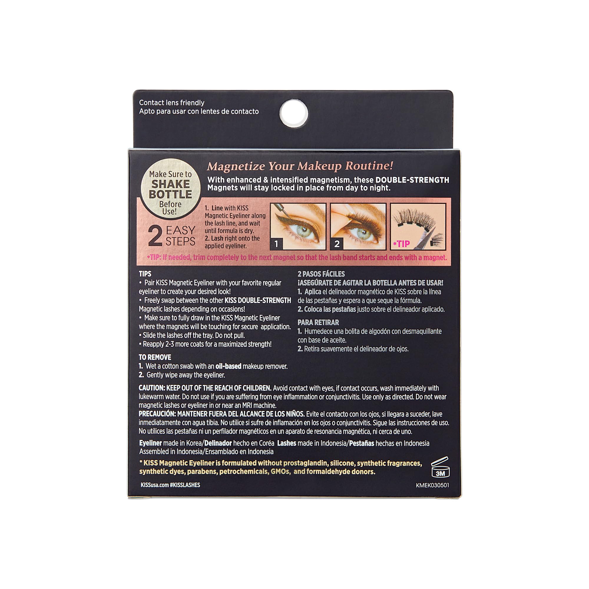 Cils Entice, paire magnétique pour un regard amplifié.
