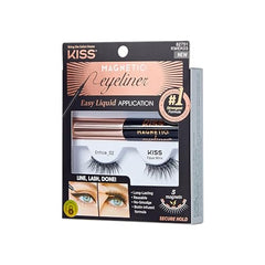 KISS cils magnétiques Entice, paire prête sans colle.
