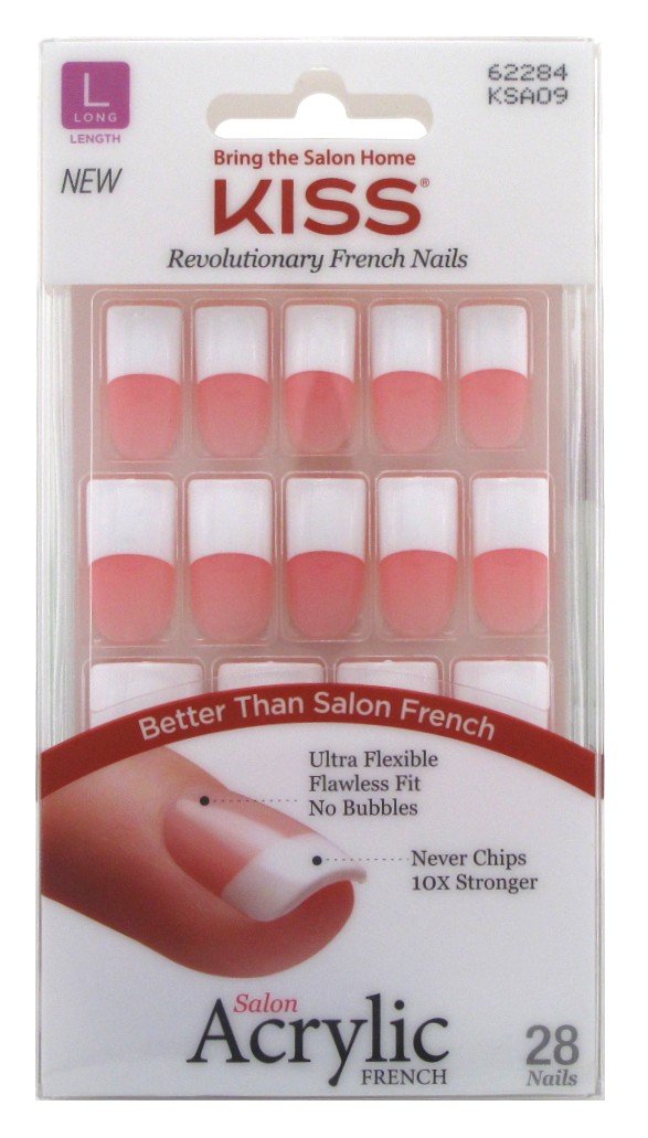 KISS coffret acrylique français, application précise sans bavure.