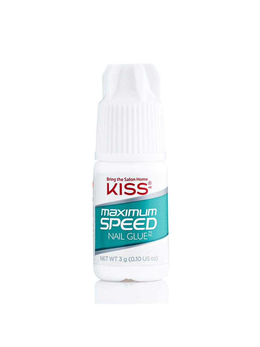 Colle Kiss Vitesse maximale, fini net et propre sur ongle
