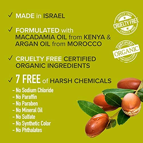 KISS Color & Care Argan et Macadamia, démêlage simplifié et brillance naturelle.