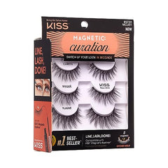 KISS curations magnétiques cils caress style : regard doux et naturel.