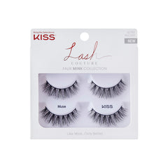 Cils Kiss Muse 14mm, paire cils pour un regard équilibré et naturel.