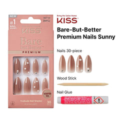 Stylo-manucure inclus dans le kit KISS pour une pose précise.