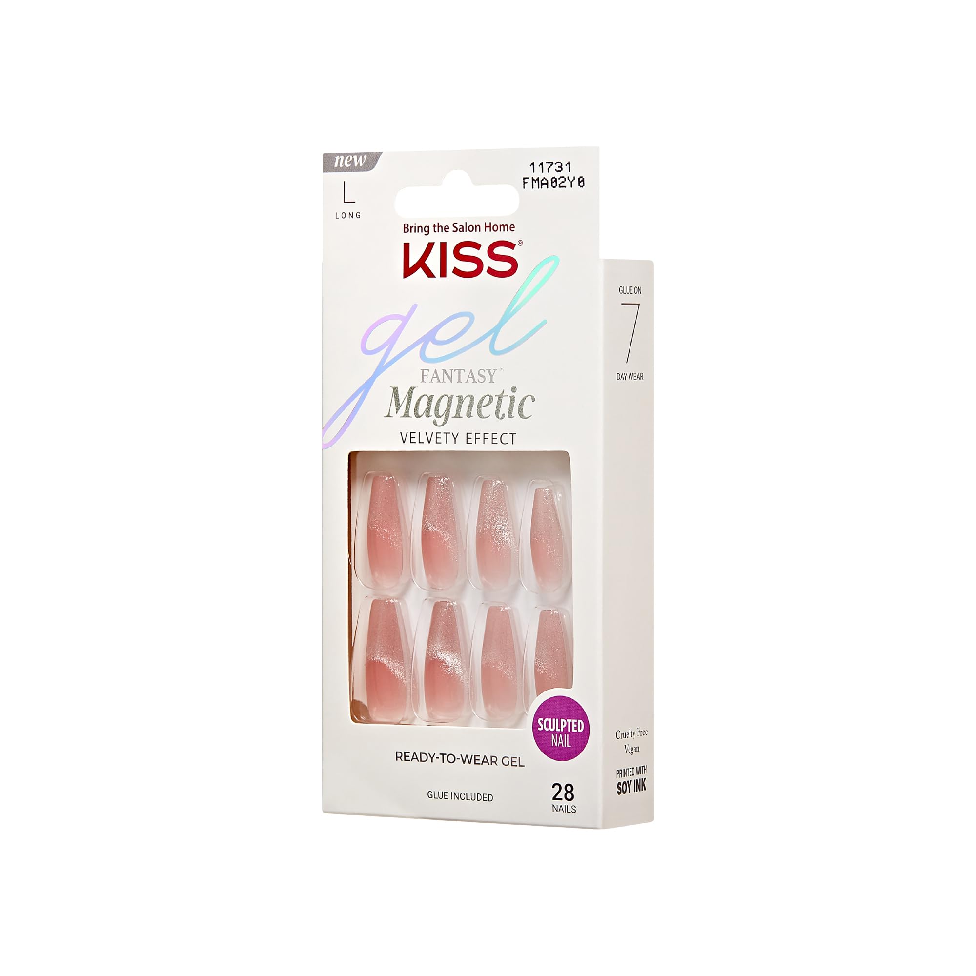 Lime à ongles et outil préparation KISS Gel Fantasy, pour façonner des ongles nets.