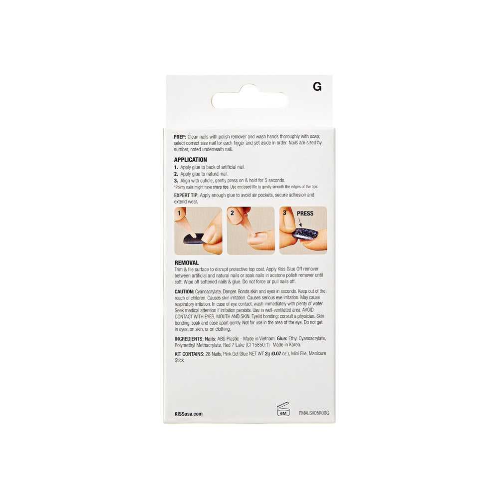 Stylo manucure KISS Gel Fantasy, retouches rapides et propreté des ongles.