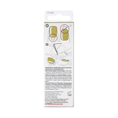 Application facile des ongles olive-verte Kiss ImPRESS, résultat rapide et confortable