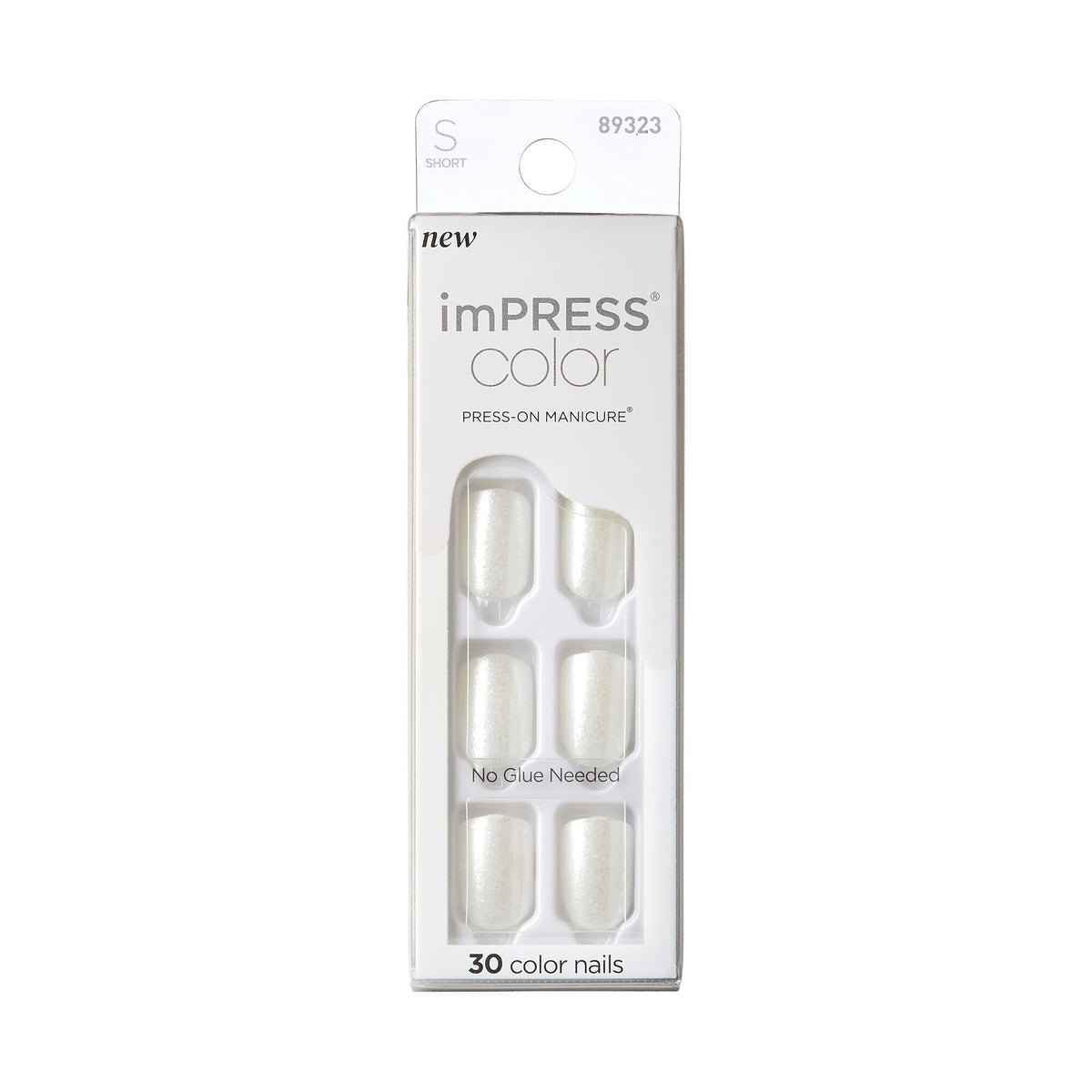 KISS imPRESS Color Sans Colle Mani ensemble d’ongles prêt-à-porter, application rapide.