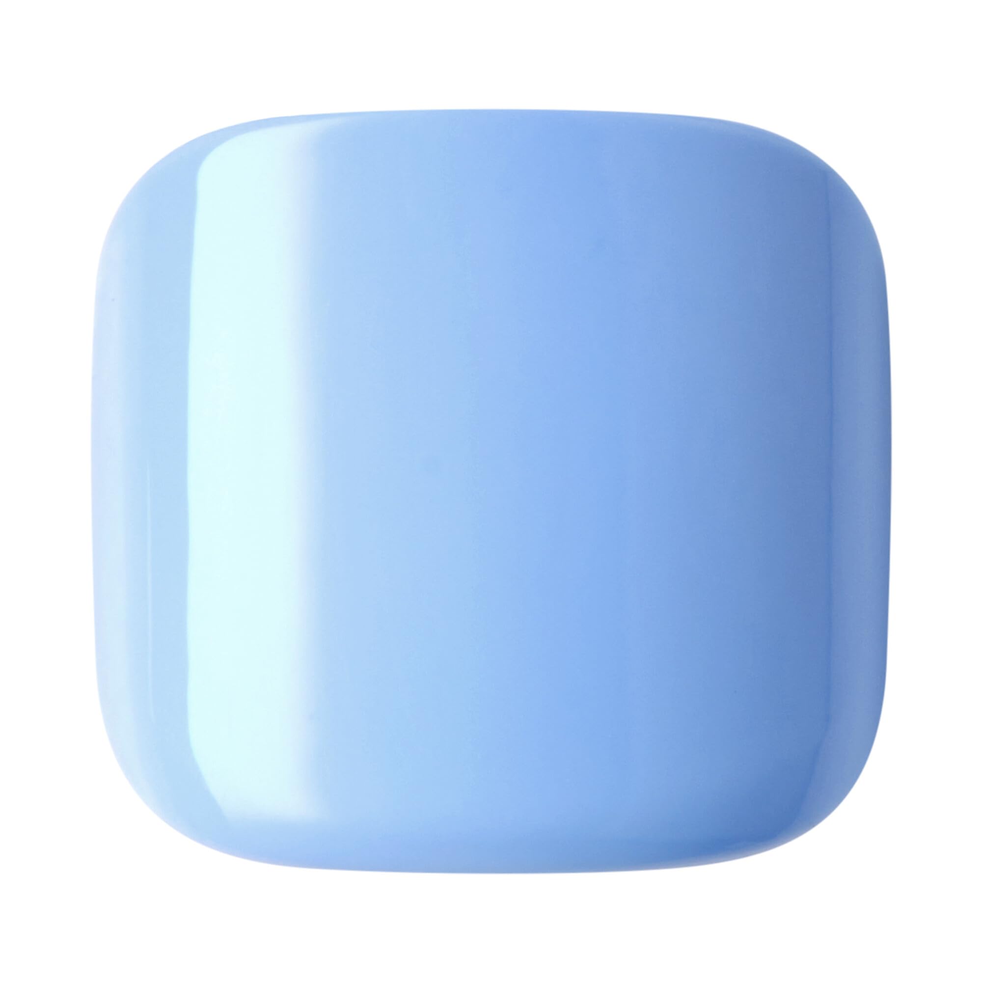 KISS imPRESS No Glue Pedi brillance bleu ciel: fini brillant immédiat.