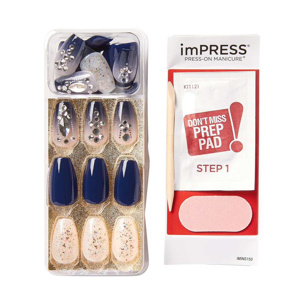 KISS imPRESS Pedi : pad préparation pour base propre