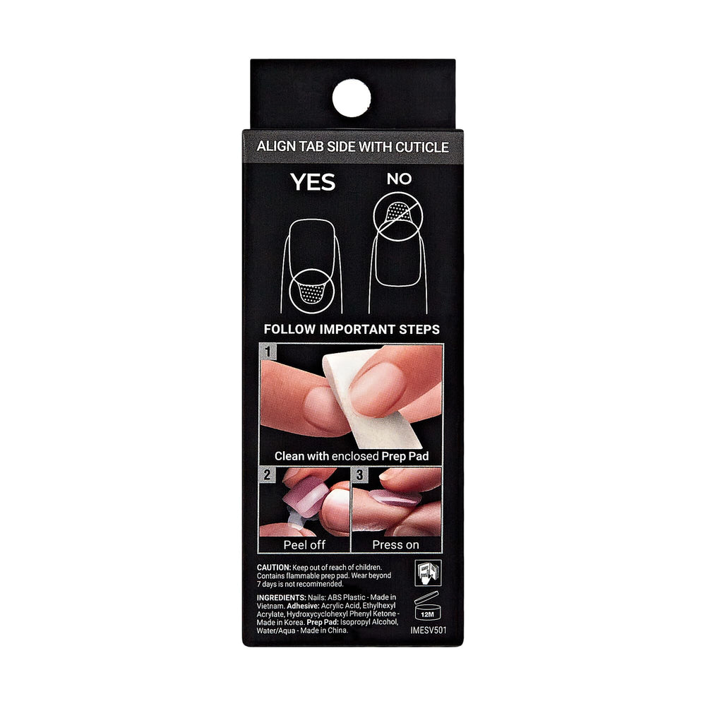 KISS imPRESS: retrait sans effort, respectueux des ongles naturels.
