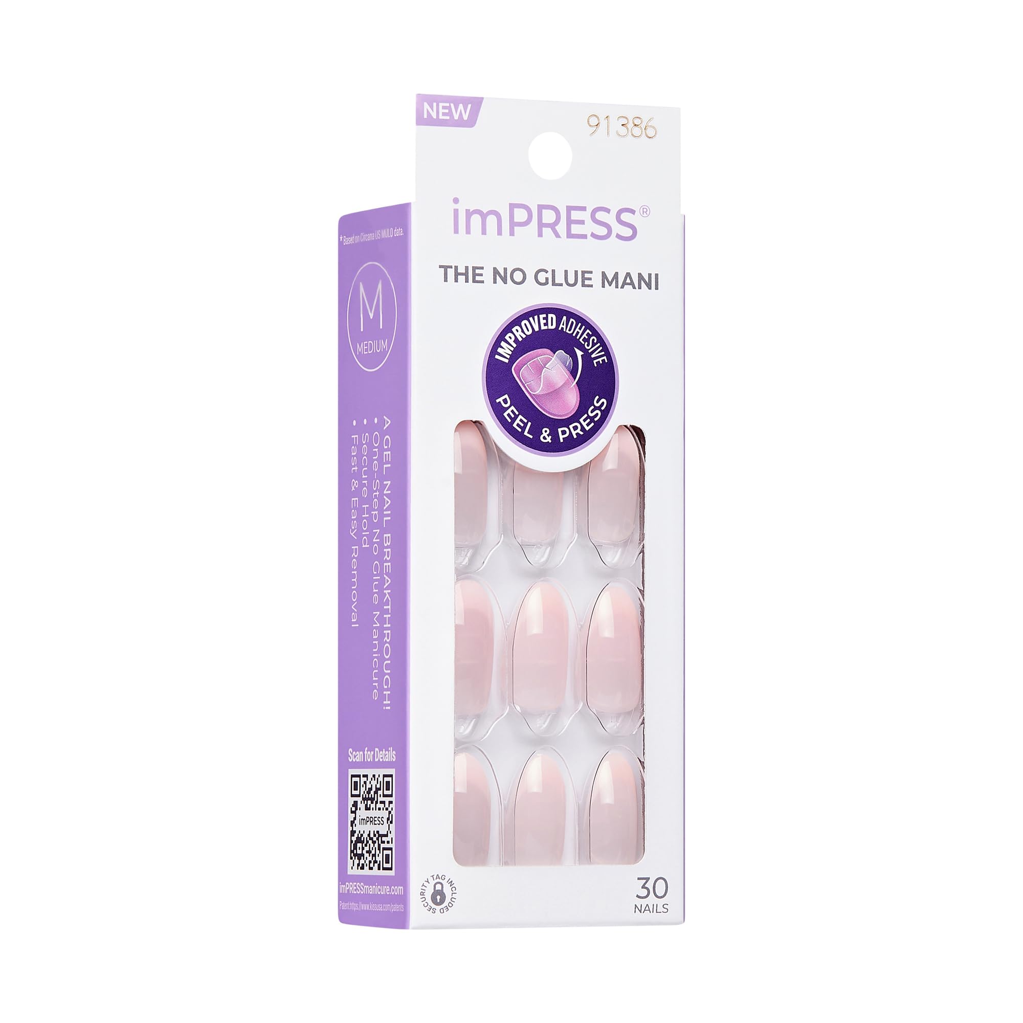 KISS imPRESS look impeccable sans vernis ni attente.