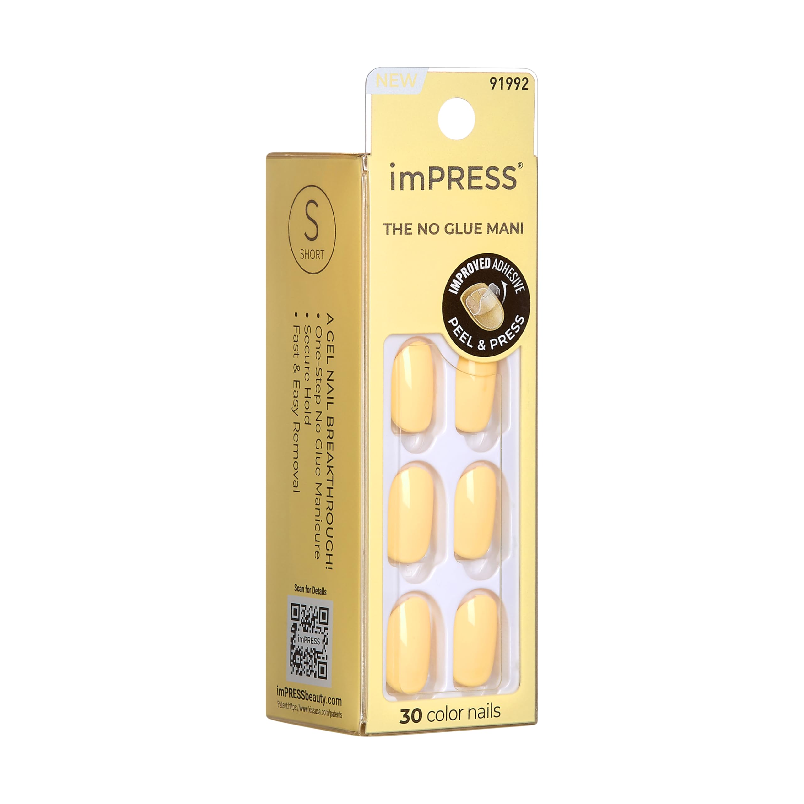 KISS imPRESS technologie PureFit pour un ajustement naturel
