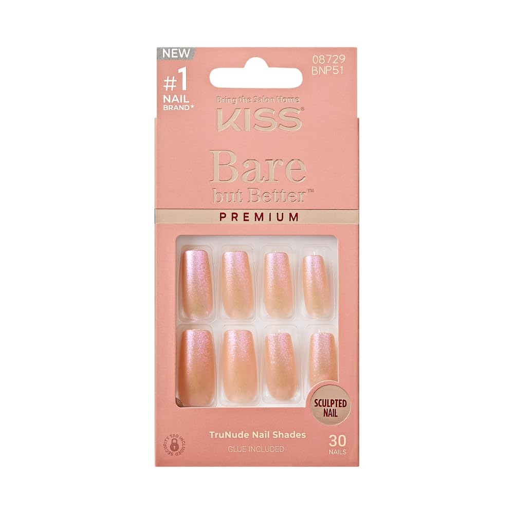 Kit KISS: ongles faux prêt-à-porter pour transformation rapide et élégante.