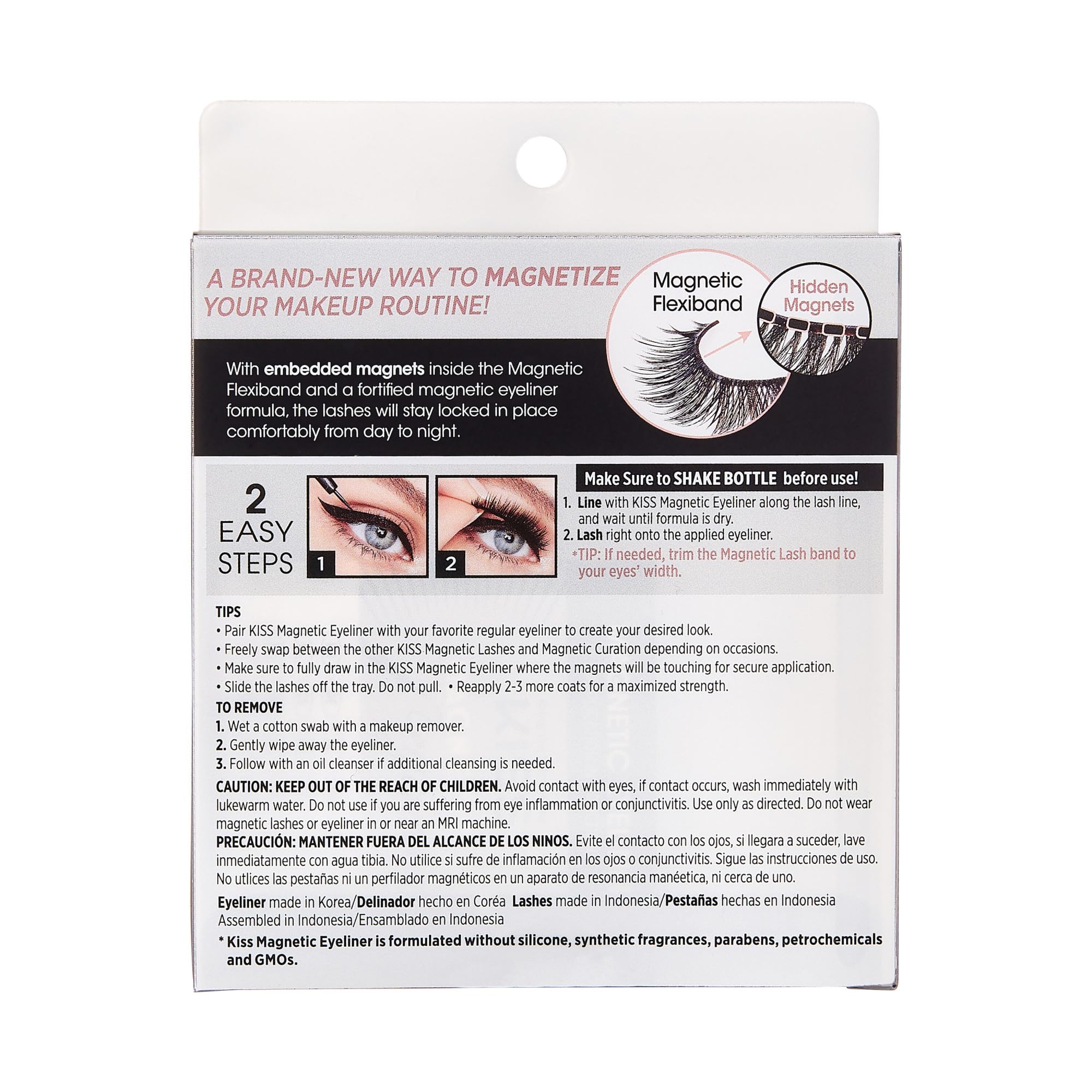 Kit magnétique Charme avec liner et cils inclus