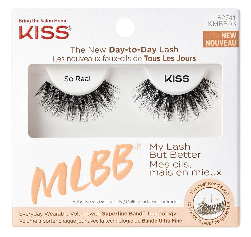 KISS cils à bande ultra-fine pour un volume naturel au quotidien