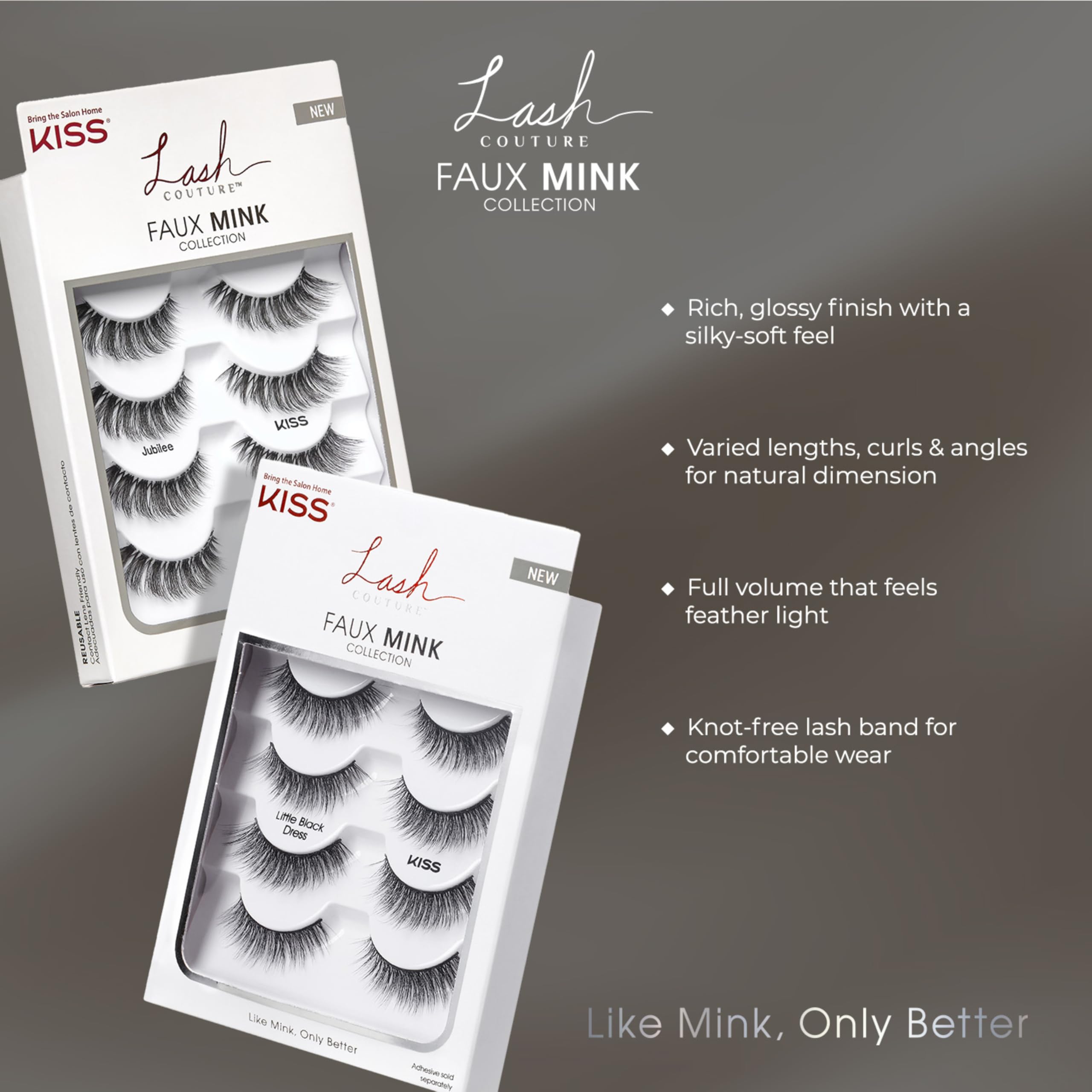 KISS Lash Couture – mise en place rapide pour un regard net.