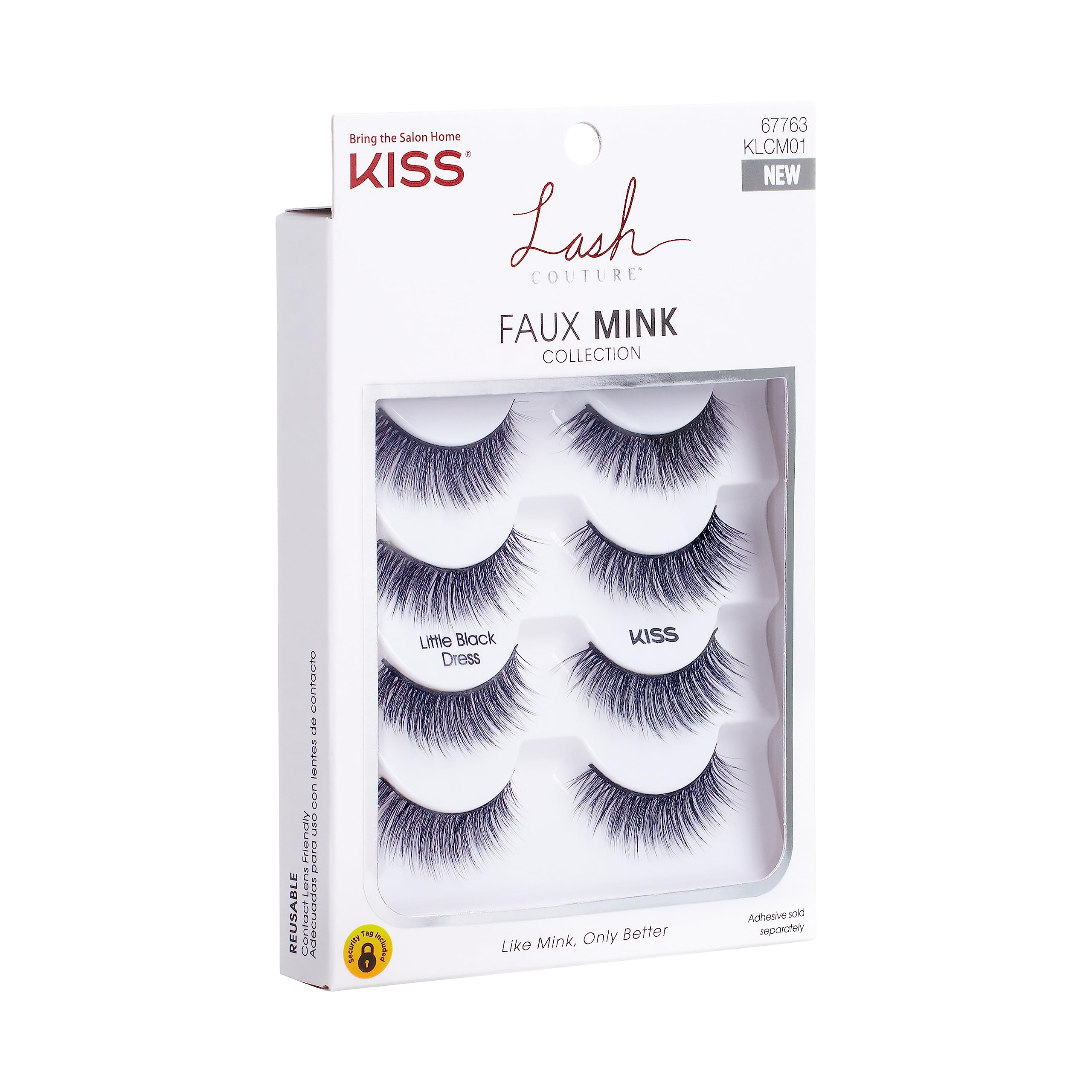 KISS Lash Couture – bande sans nœud exclusive pour un porté confortable.