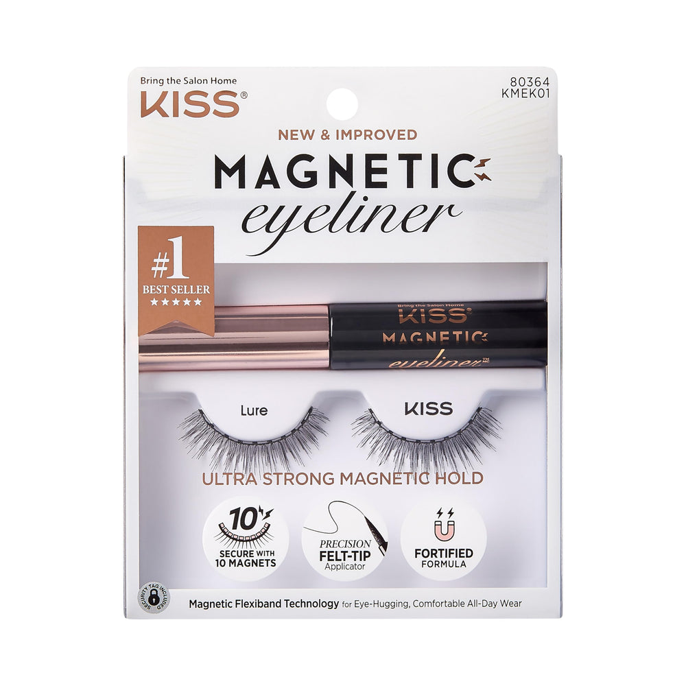 KISS Lure eyeliner magnétique avec précision pour une ligne nette