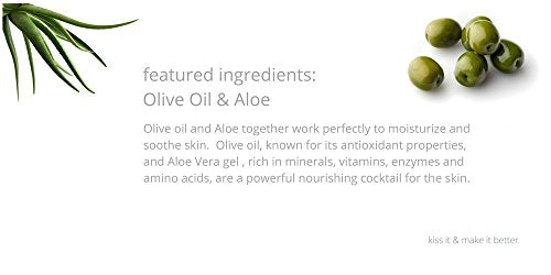 Convient à toute peau avec Kiss My Face Savon Olive Aloe.